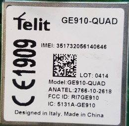 Telit GE910-QUAD 2G GSM Modul