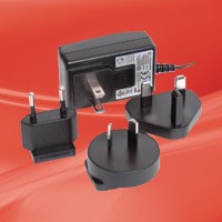 Switching Adapter 9V@0.66A Molex Plug internat., input blades (UL, VDE, UK, SAA), RoHS